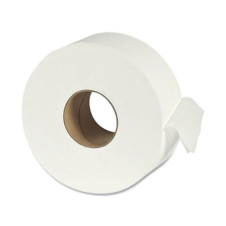 American Paper Converting Recycled One-Ply Jumbo Bathroom Tissue, Septic Safe, White, 3.5in X 3,000 Ft, 12PK EJ931